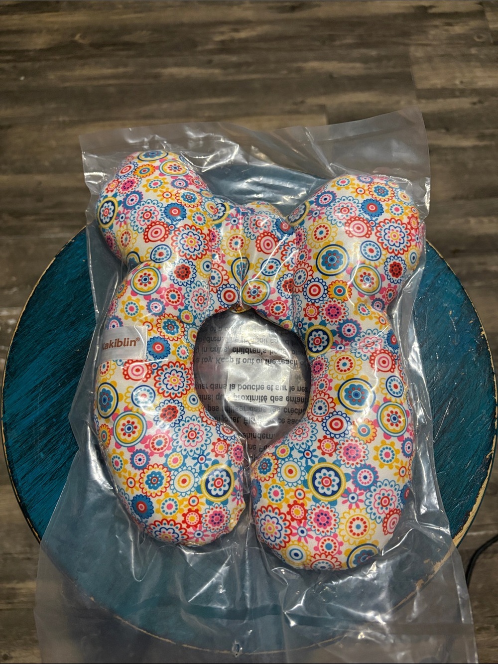 Baby Floral Travel Neck Pillow - Multicolor